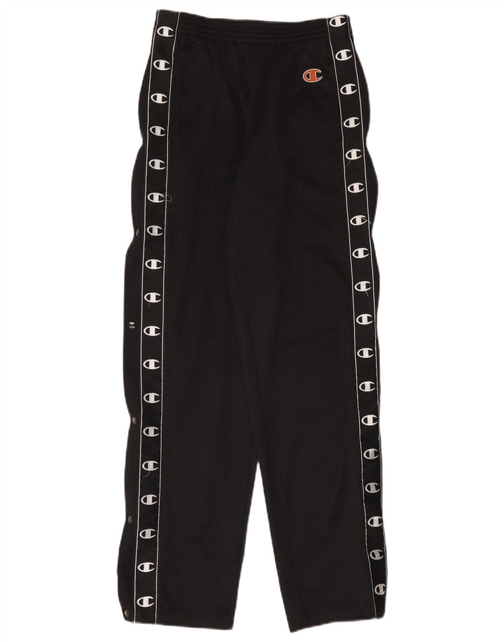 CHAMPION Pantalones de chándal con estampado gráfico para niño 13-14 años Negro Poliéster