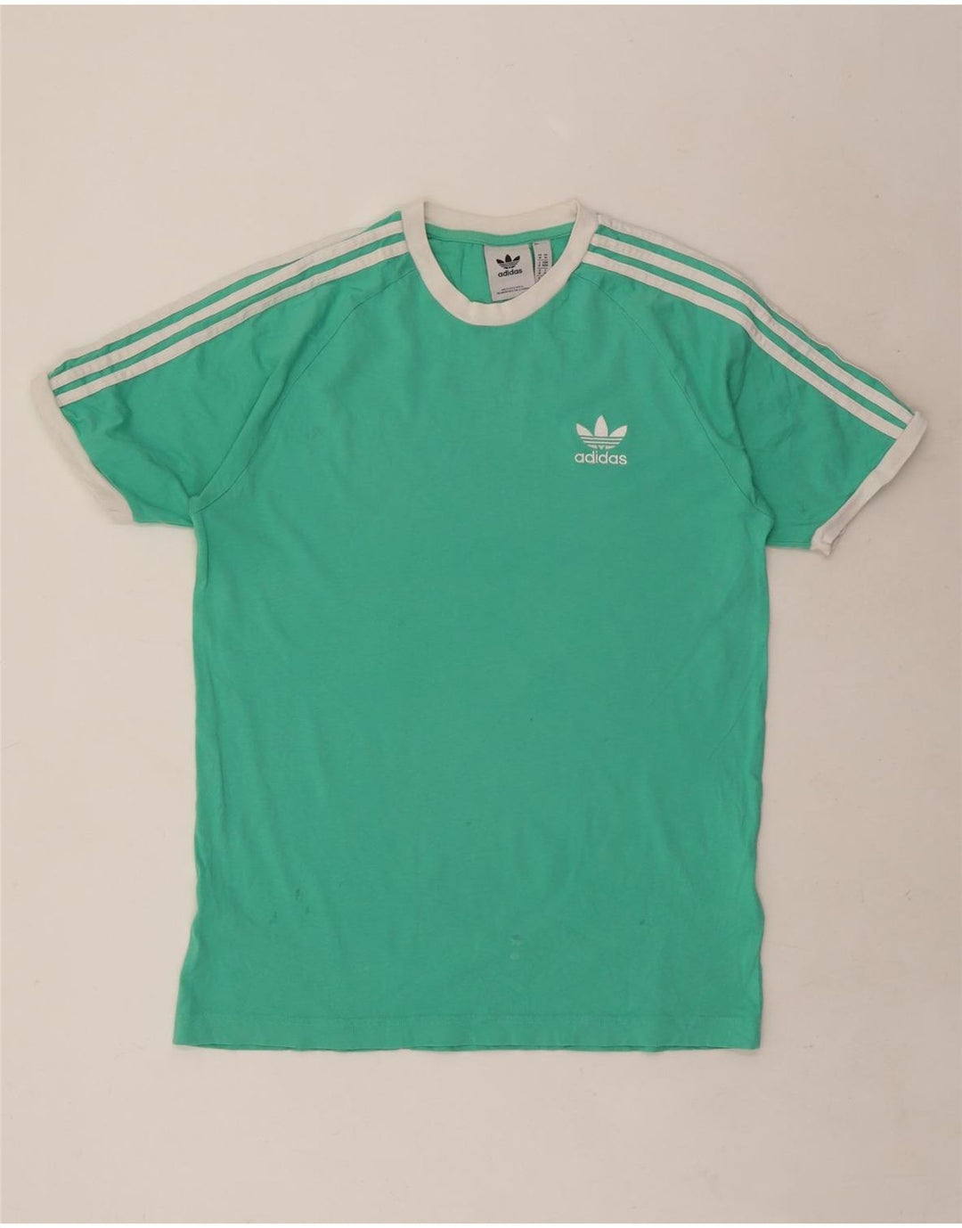 Camiseta Adidas Hombre Top Medium Turquesa Algodón