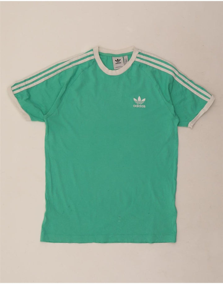 Camiseta Adidas Hombre Top Medium Turquesa Algodón