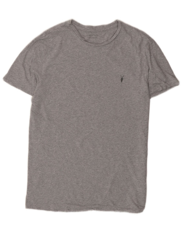 Camiseta All Saints Hombre Top Small Gris Algodón