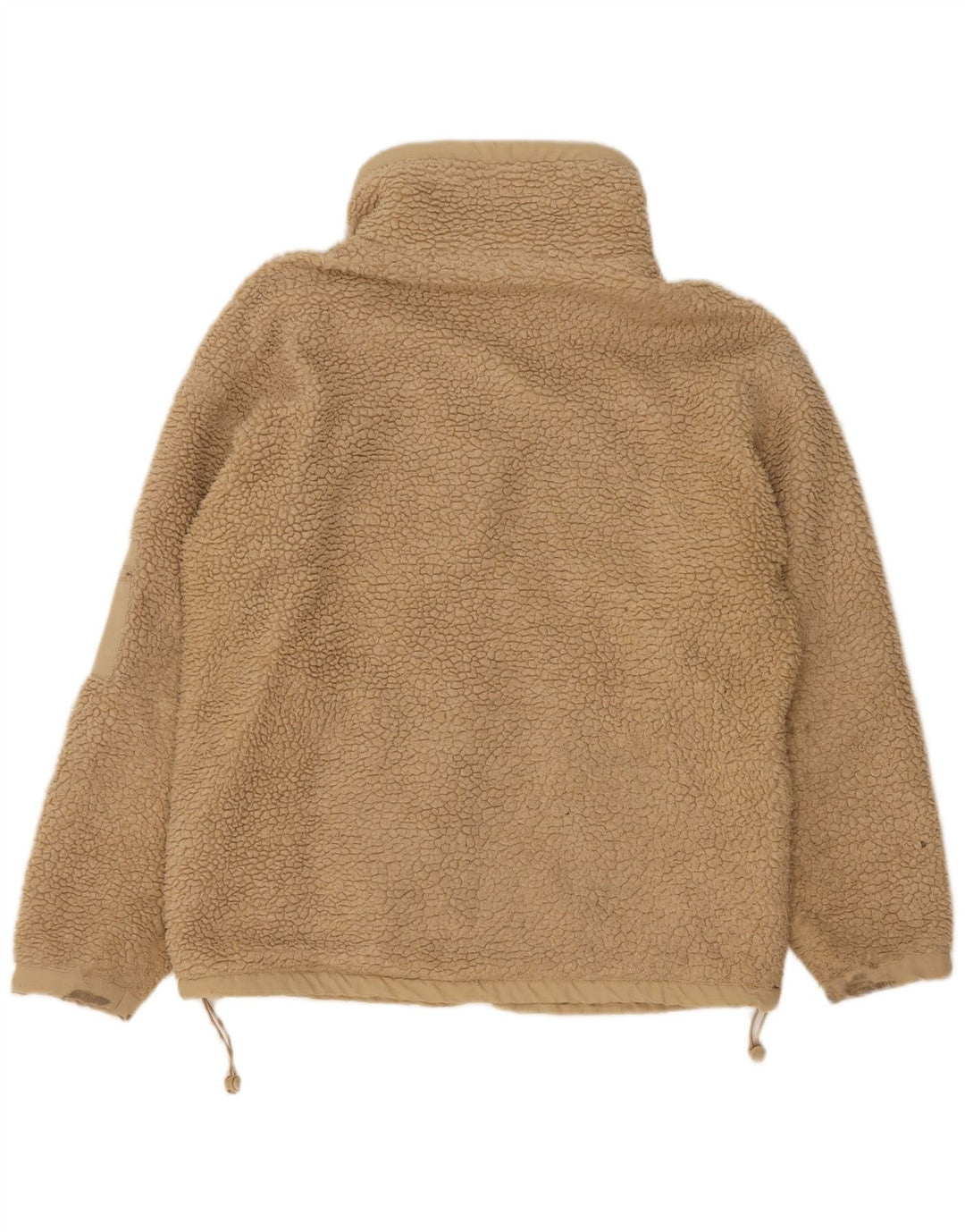 Urban Outfitters Chaqueta polar para hombre UK 36 Small Beige Poliéster