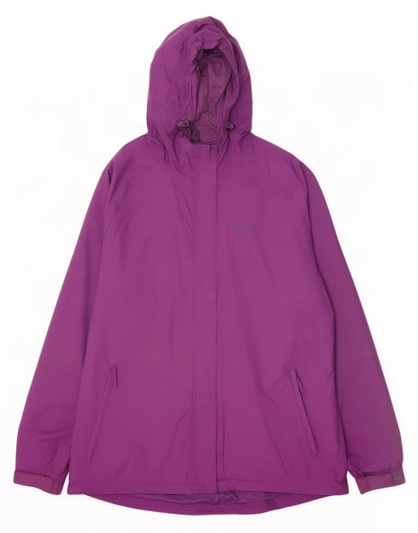 Chaqueta impermeable con capucha para mujer Mountain Warehouse UK 38 3XL Nylon morado