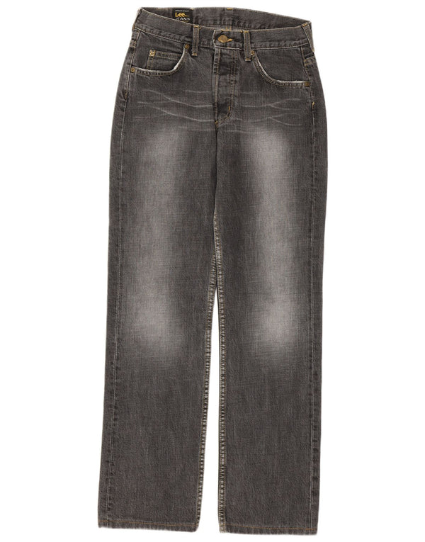 Vaqueros Lee Mujer Rectos W29 L32 Algodón Gris