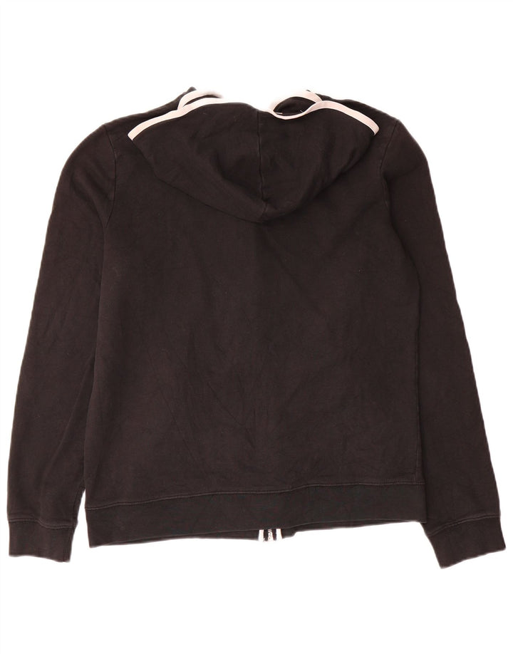 Chaps Sudadera con capucha y cremallera para mujer UK 14 Medium Black