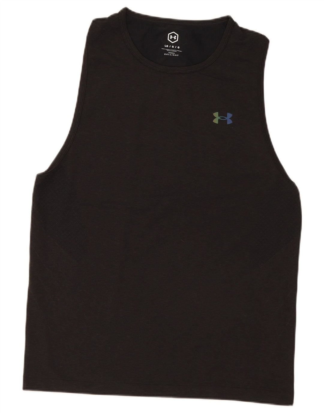 Under Armour Hombre Chaleco Top Grande Negro