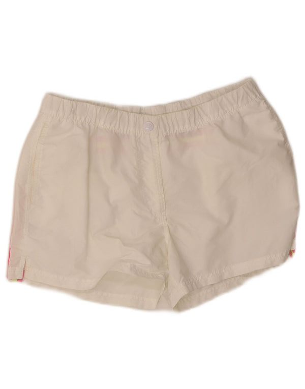 Sundek Bañador Corto para Mujer UK 46 Grande Nylon Blanco