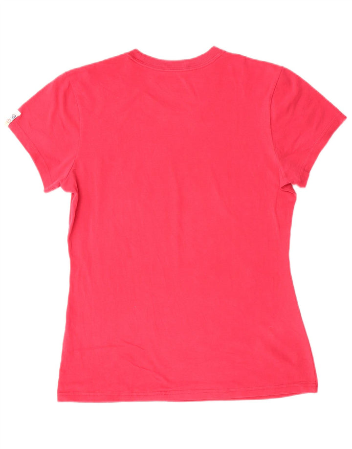 NIKE Camiseta gráfica para mujer UK 12/14 Algodón rosa medio