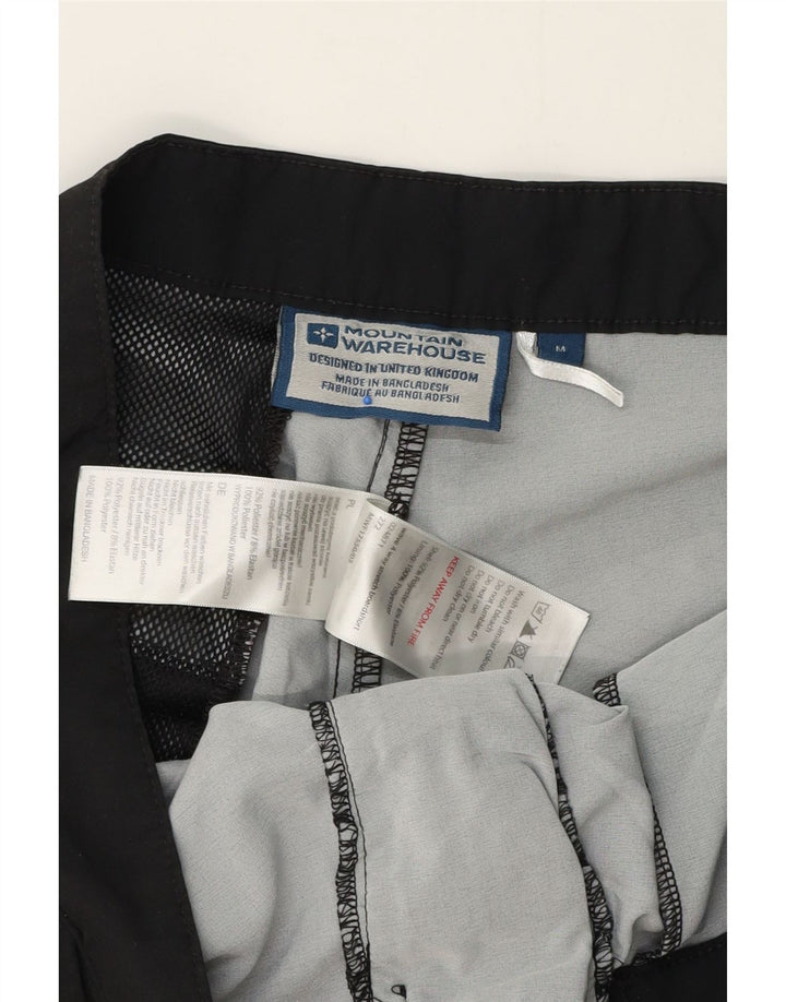 Pantalones cortos deportivos para hombre de Mountain Warehouse Poliéster color block en gris medio