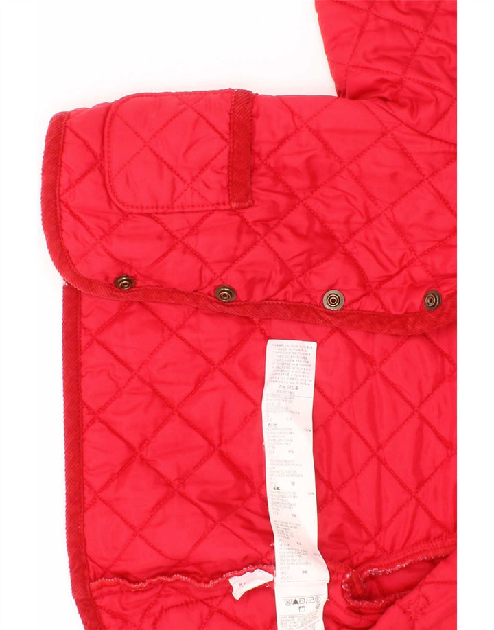 Benetton Cazadora Acolchada Bebé Niño 6-9 Meses Poliamida Rojo