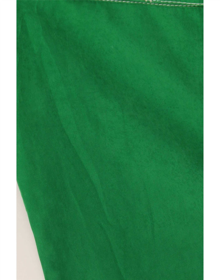 Superdry Bañador con estampado gráfico para hombre, poliéster color block, color verde pequeño