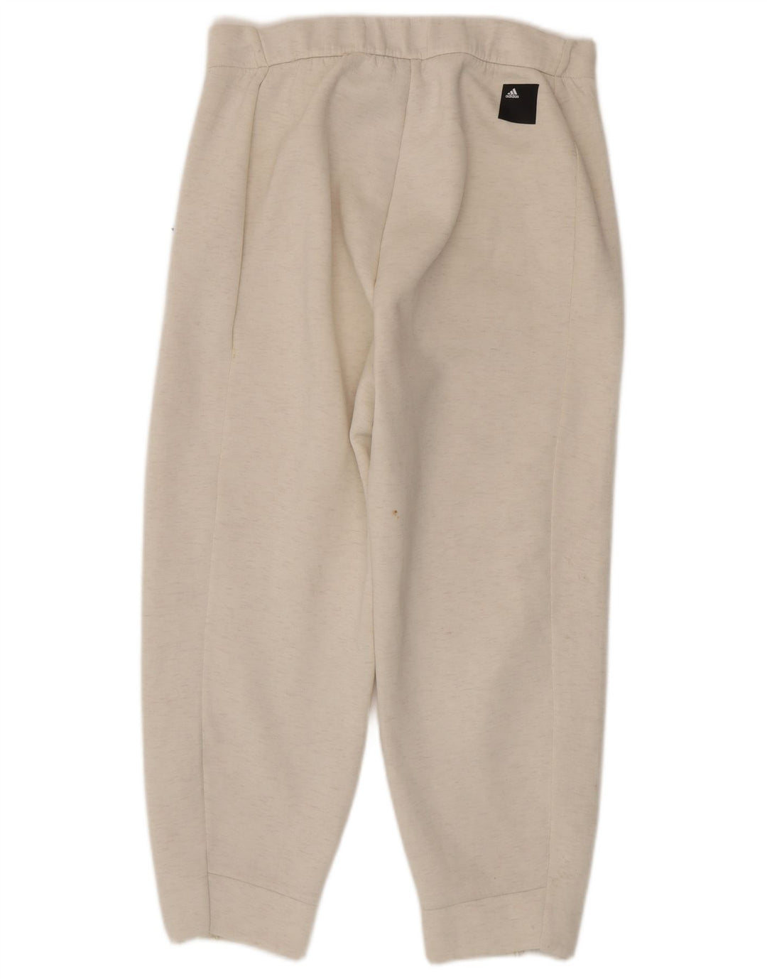 Adidas Pantalones de chándal para mujer Reino Unido 12/14 Medio Blanco Algodón
