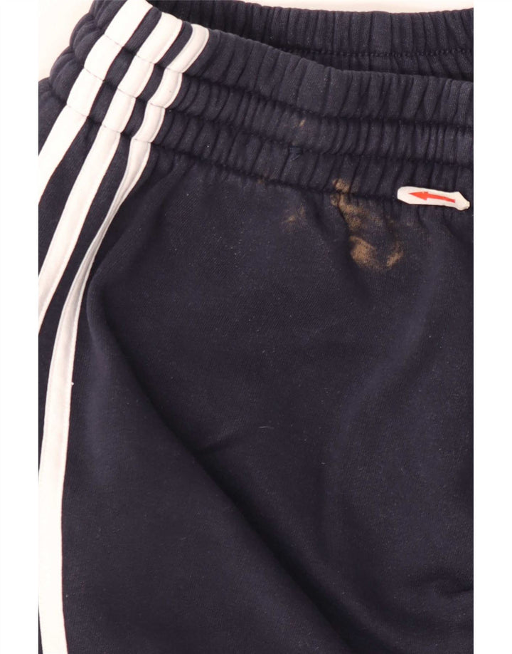 Adidas Hombre Pantalones De Chándal Joggers Medium Azul Marino Algodón