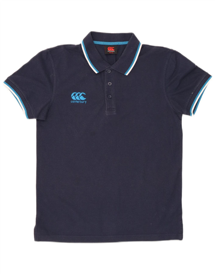 CANTERBURY Polo Hombre Poliéster Azul Marino Medio