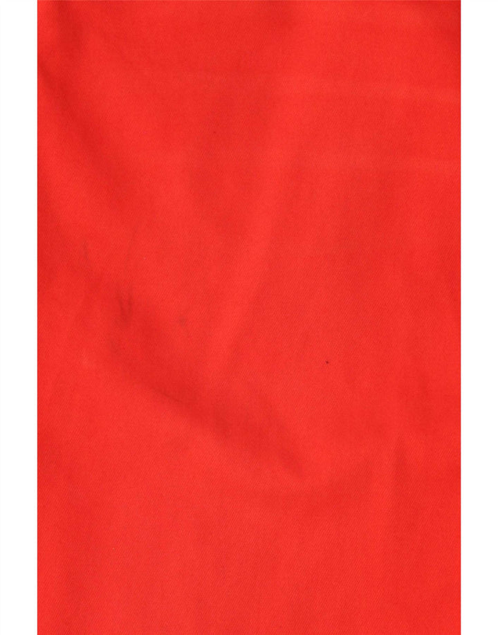 Jack & Jones - Pantalones cortos vaqueros para hombre, talla grande, W34, algodón rojo