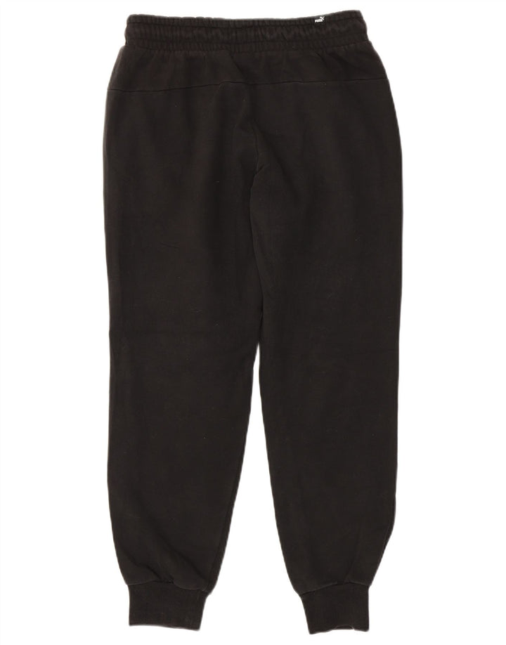 PUMA Pantalones de chándal para hombre Joggers Small Black Cotton