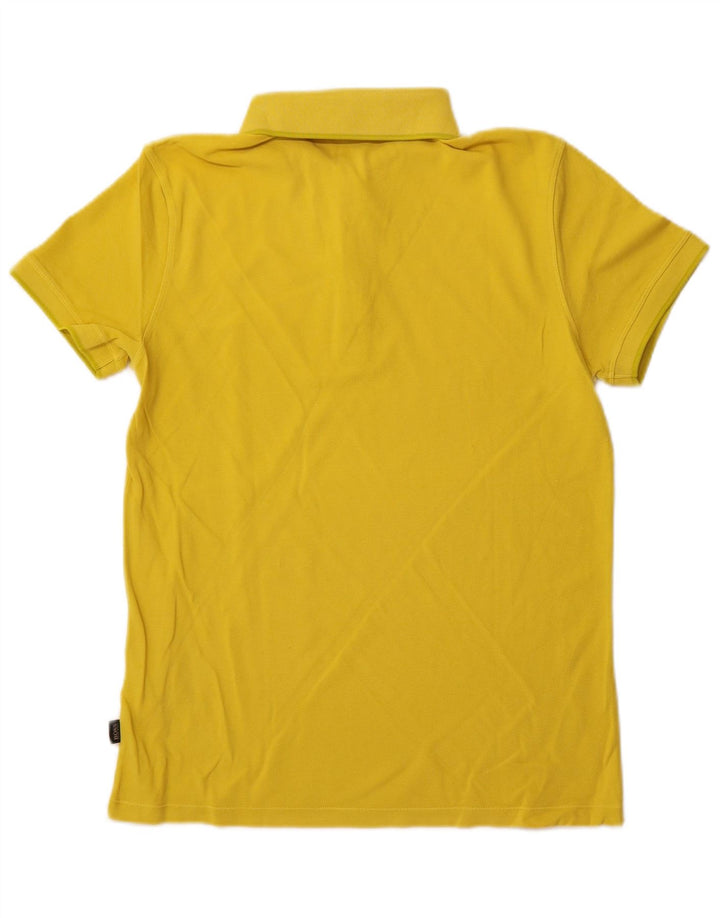 Polo HUGO BOSS Hombre Slim Fit Algodón Amarillo Pequeño