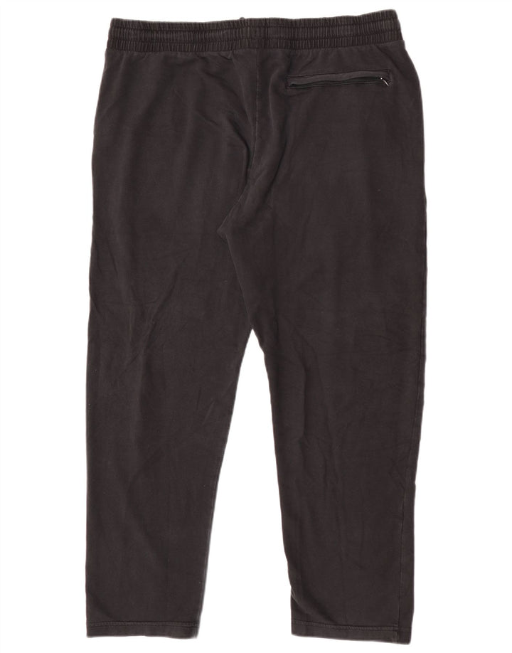 Marks & Spencer Pantalón de Chándal Regular Fit para Hombre XL Algodón Negro