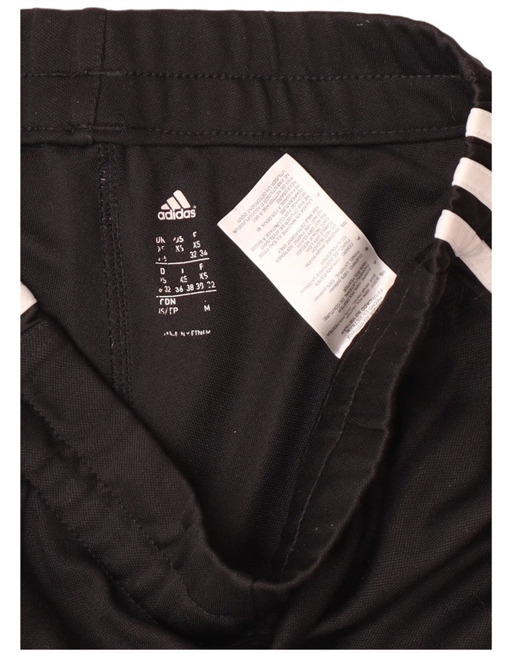 Adidas Mujer Climalite Chándal Pantalones UK 4/6 XS Negro Poliéster