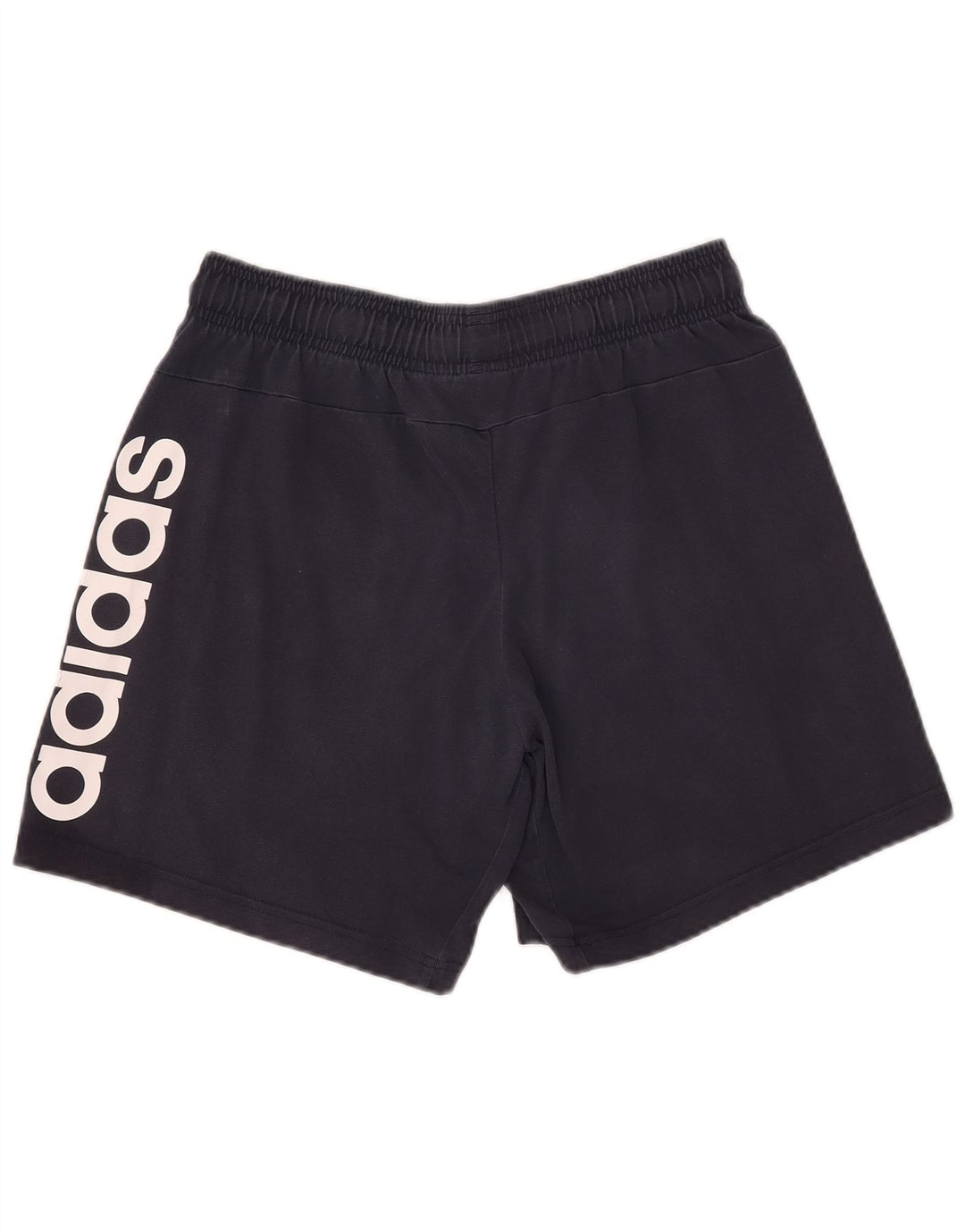 Adidas Pantalones cortos deportivos gráficos para hombre Algodón azul marino mediano