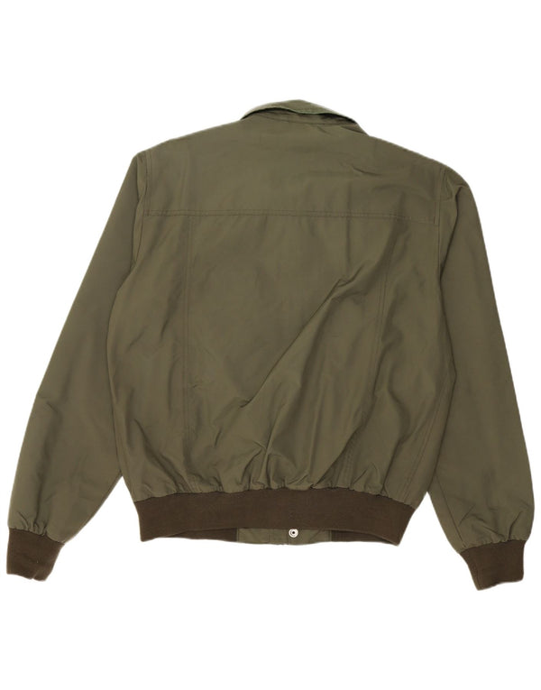 NORTH SAILS Chaqueta bomber para hombre UK 40 Large Caqui Nylon