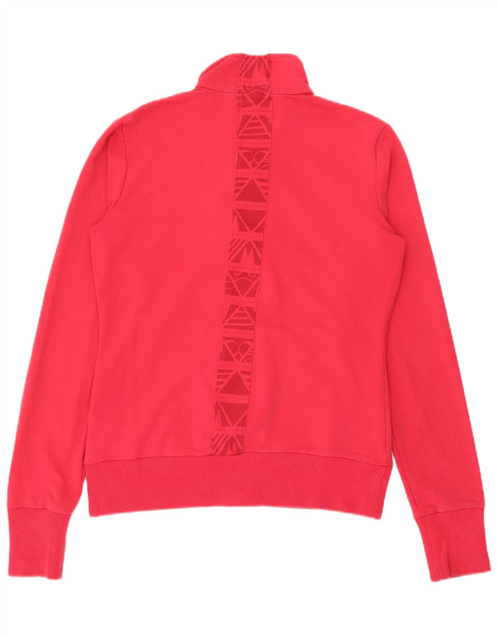 Nike - Chaqueta de chándal gráfica para mujer, talla 12/14, algodón rosa mediano