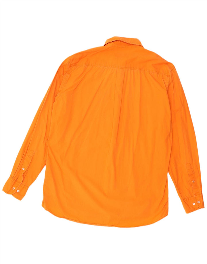 Camisa Kappa Hombre XL Naranja Algodón