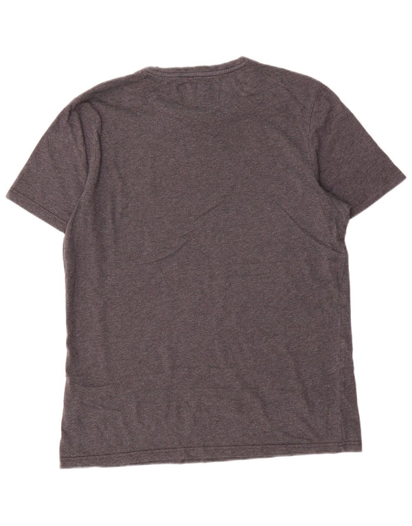 Lyle & Scott - Camiseta para hombre, talla grande, algodón gris