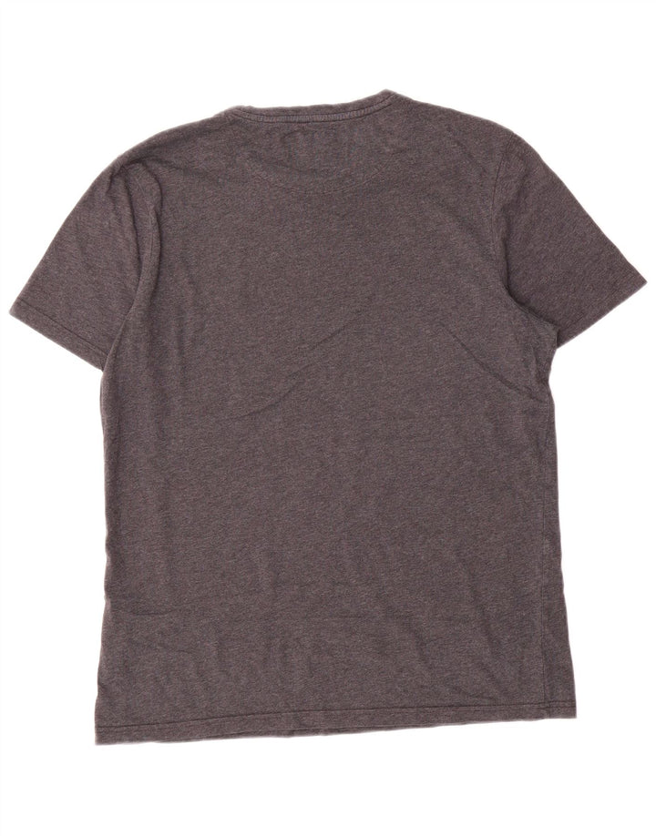 Lyle & Scott - Camiseta para hombre, talla grande, algodón gris
