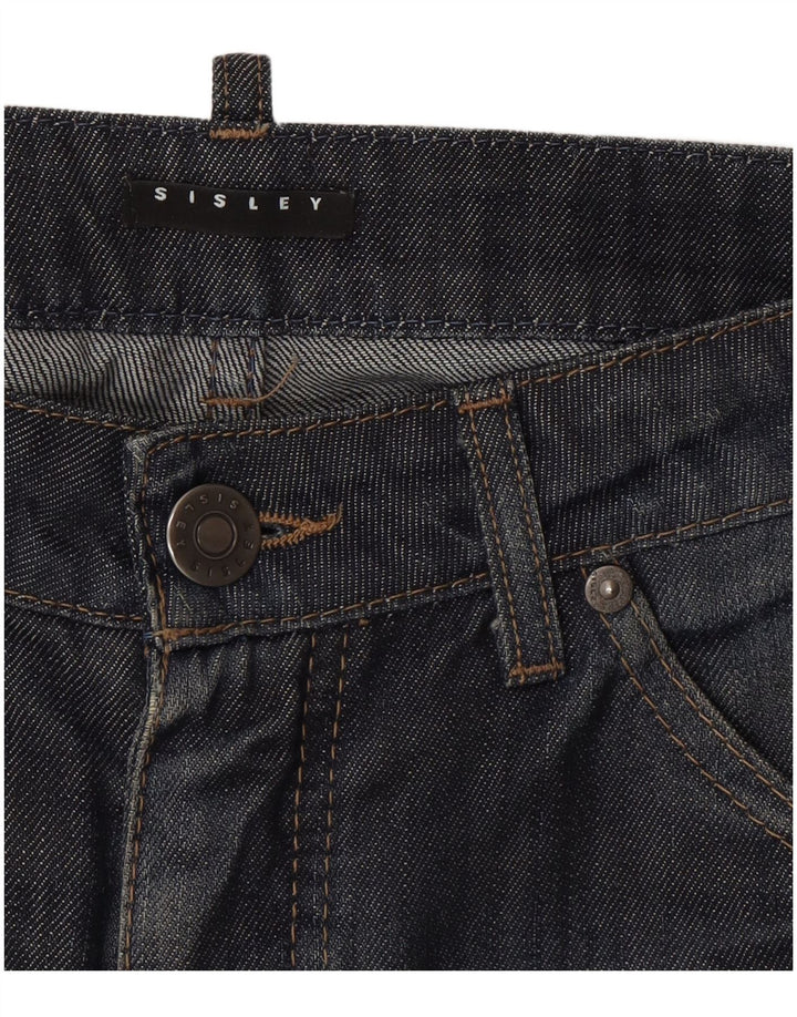 Sisley Vaqueros Slim Mujer W30 L28 Azul
