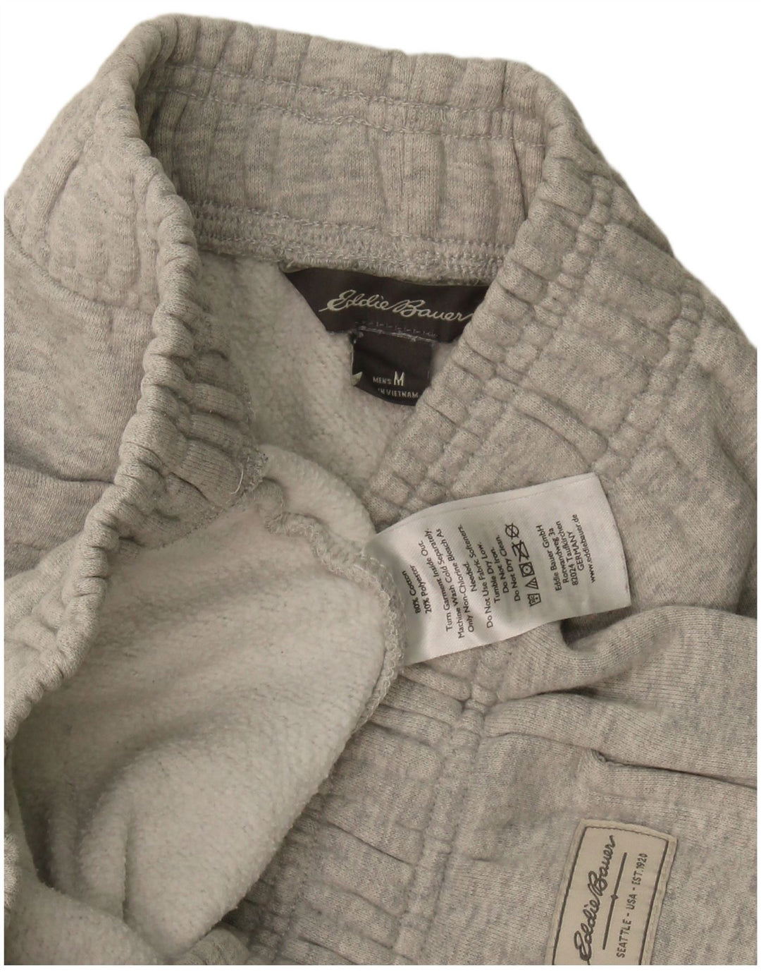 Eddie Bauer Pantalones De Chándal Para Hombre Joggers Gris Medio Algodón