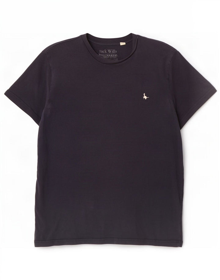Jack Wills - Camiseta para hombre, talla pequeña, azul marino