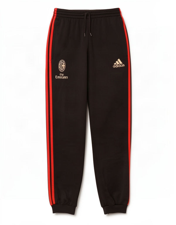 Adidas - Pantalón de chándal para niña AC Milan (15-16 años), color negro