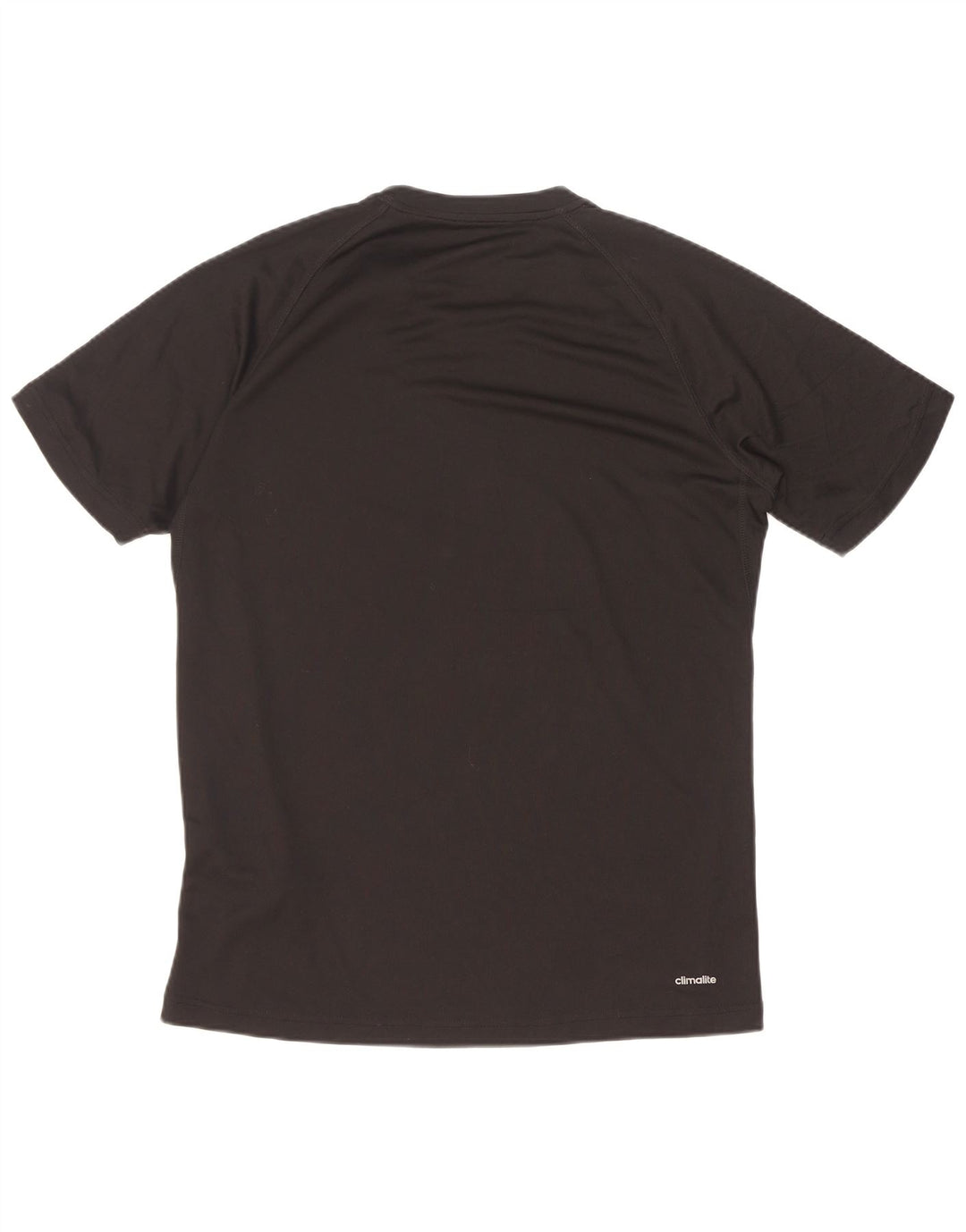 Adidas Hombre Camiseta Gráfica Top Medio Negro Poliéster