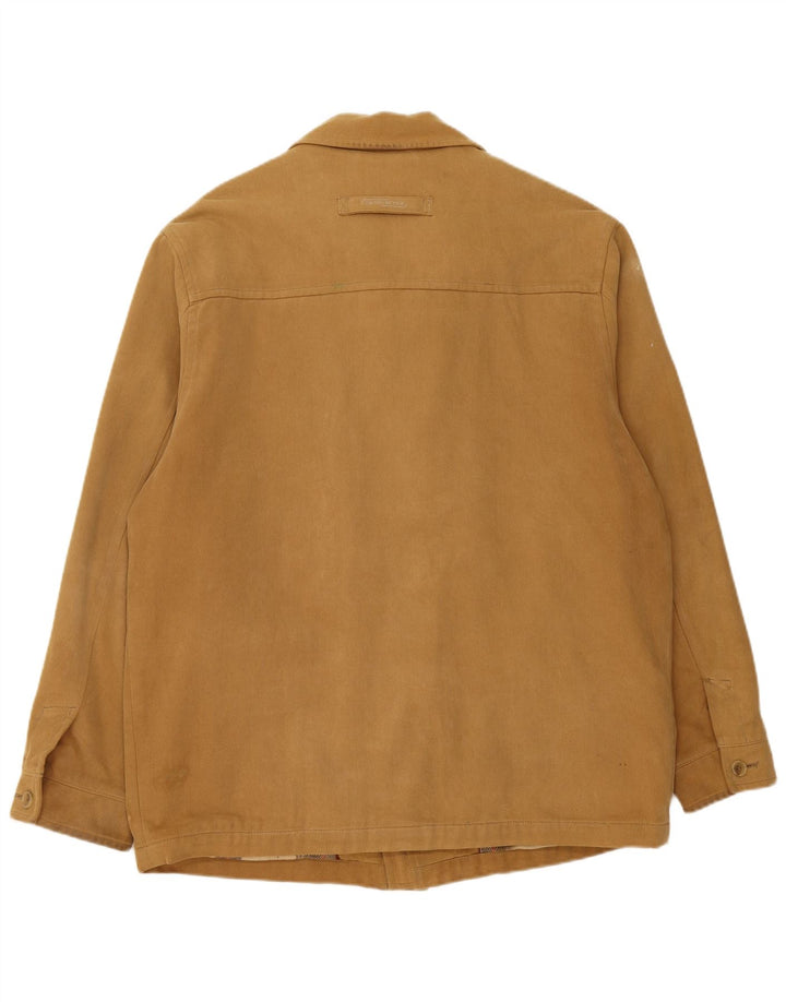 CAMEL ACTIVE Chaqueta Bomber para Hombre IT 50 Grande Algodón Marrón