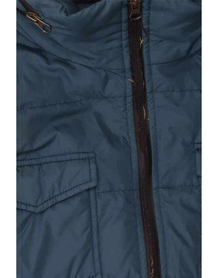 Herno Chaqueta acolchada para hombre UK 50 Large Poliamida azul