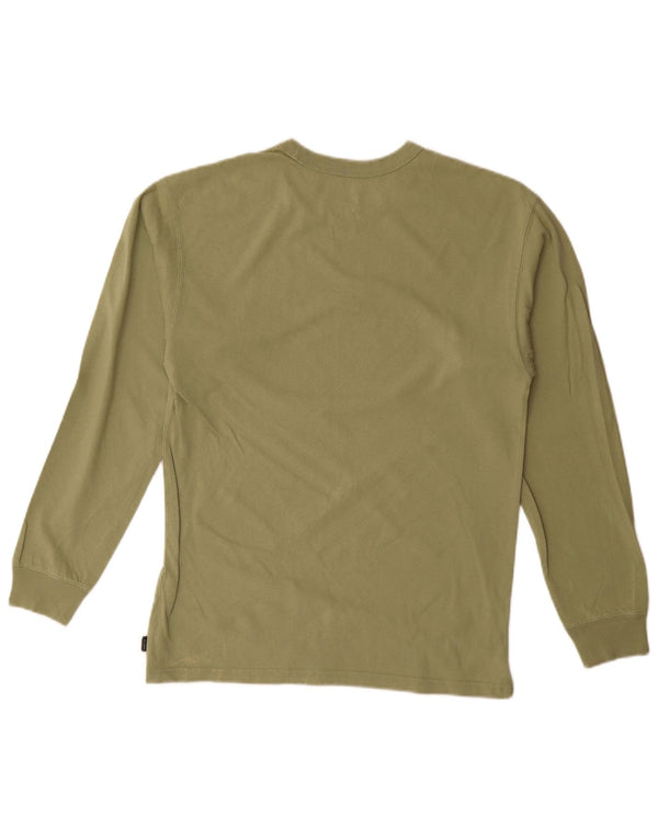 Camiseta Nike Hombre Loose Fit Manga Larga XS Verde