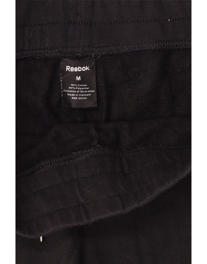 Reebok Pantalones de chándal para mujer UK 44 Mediano Negro Algodón