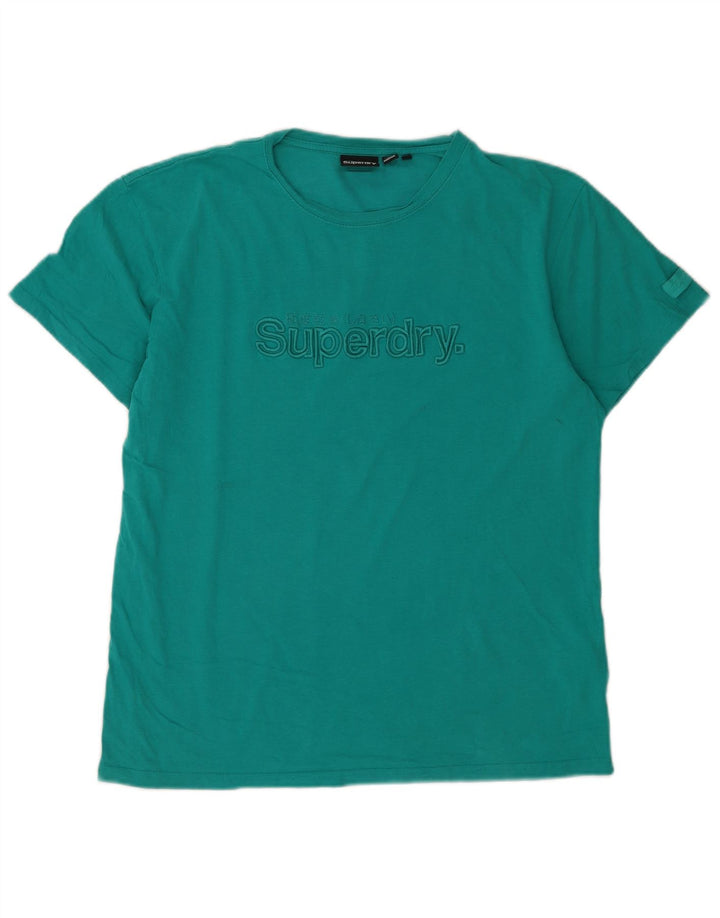 Superdry Camiseta Gráfica De Algodón Verde Pequeño Para Hombre