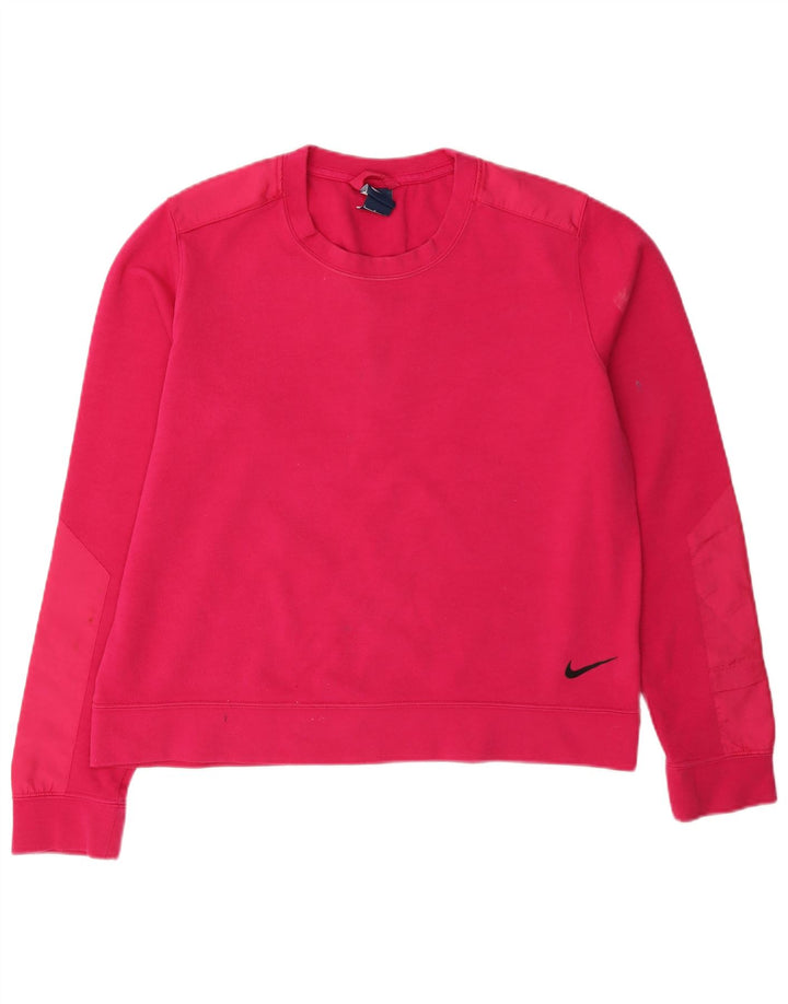 Nike - Sudadera para mujer, talla 40, talla grande, color rosa