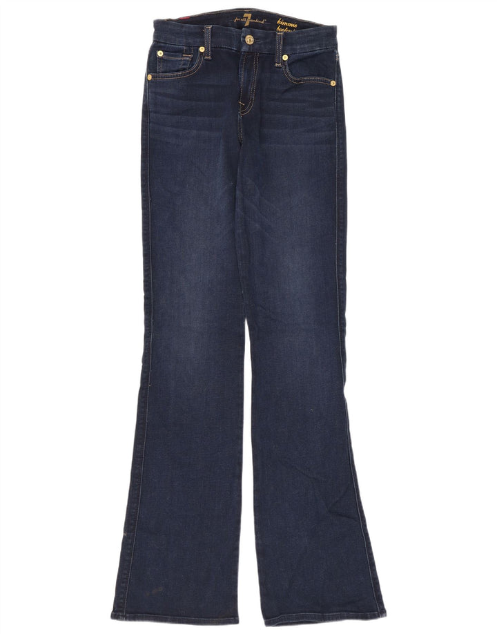 Vaqueros Bootcut para mujer 7 For All Mankind W26 L33 Algodón azul marino