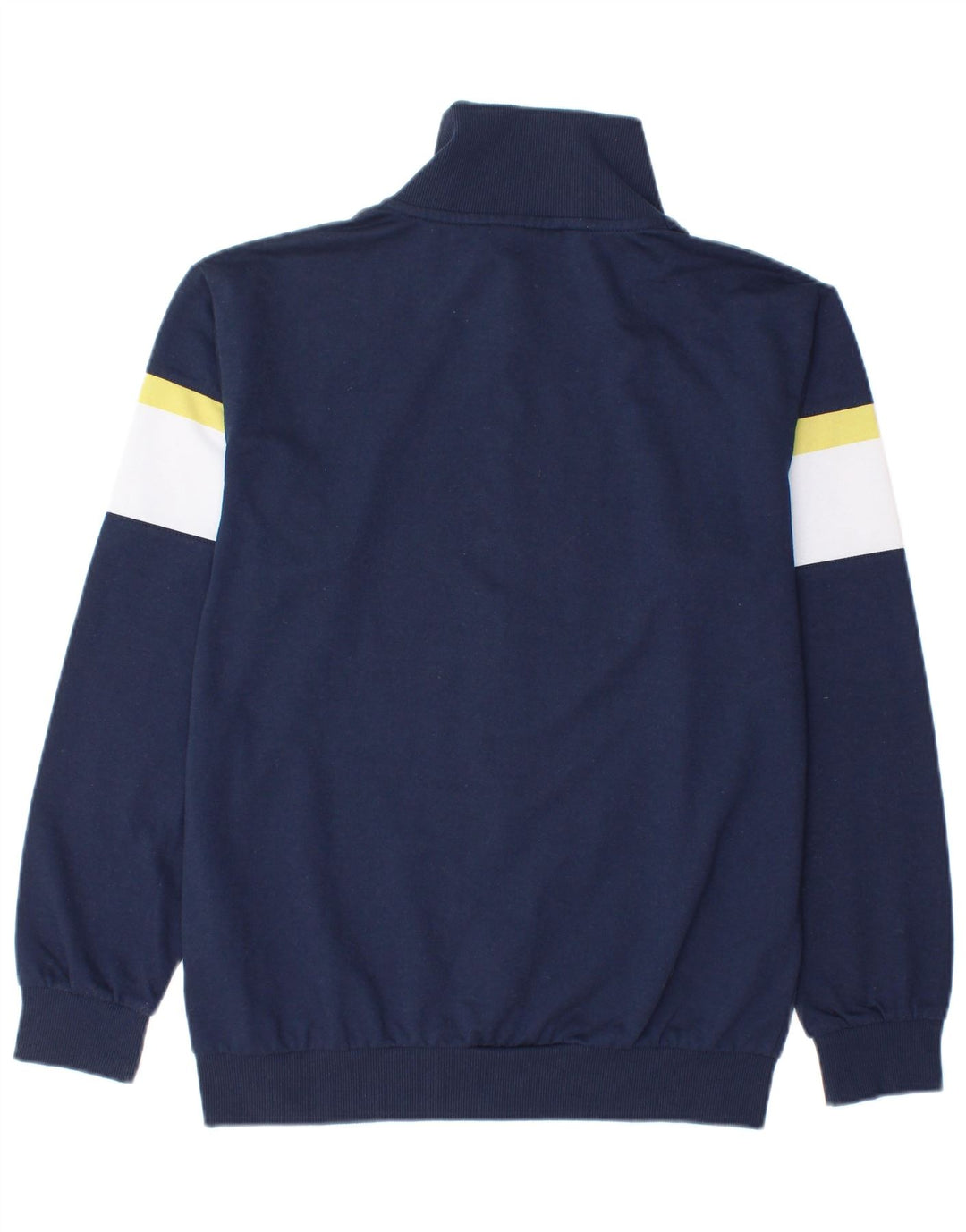 Kappa Hombre Chándal Top Chaqueta Mediana Azul Marino Colorblock Poliéster