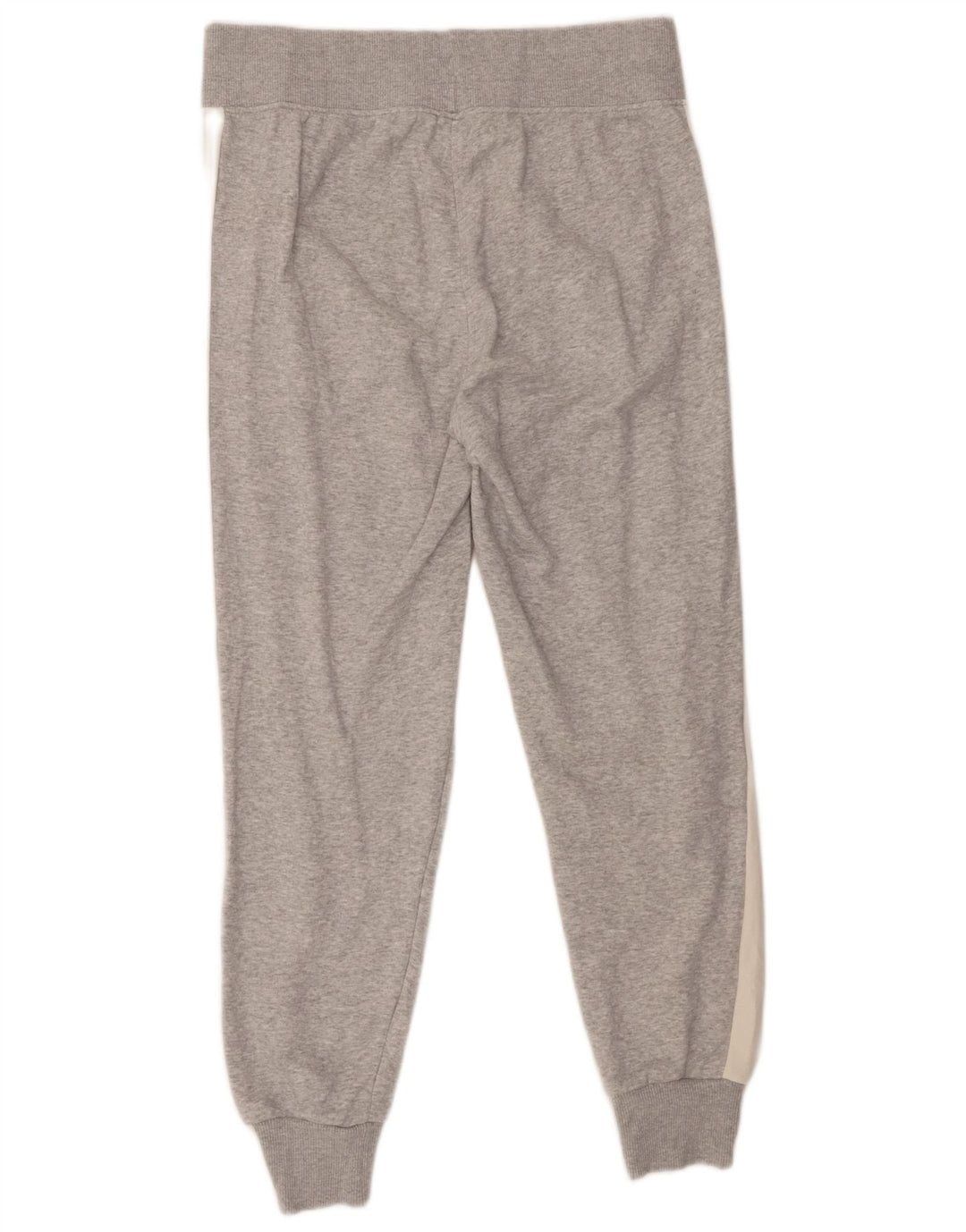 PUMA Pantalones de chándal para mujer Joggers UK 40 Grande Gris Colorblock Algodón