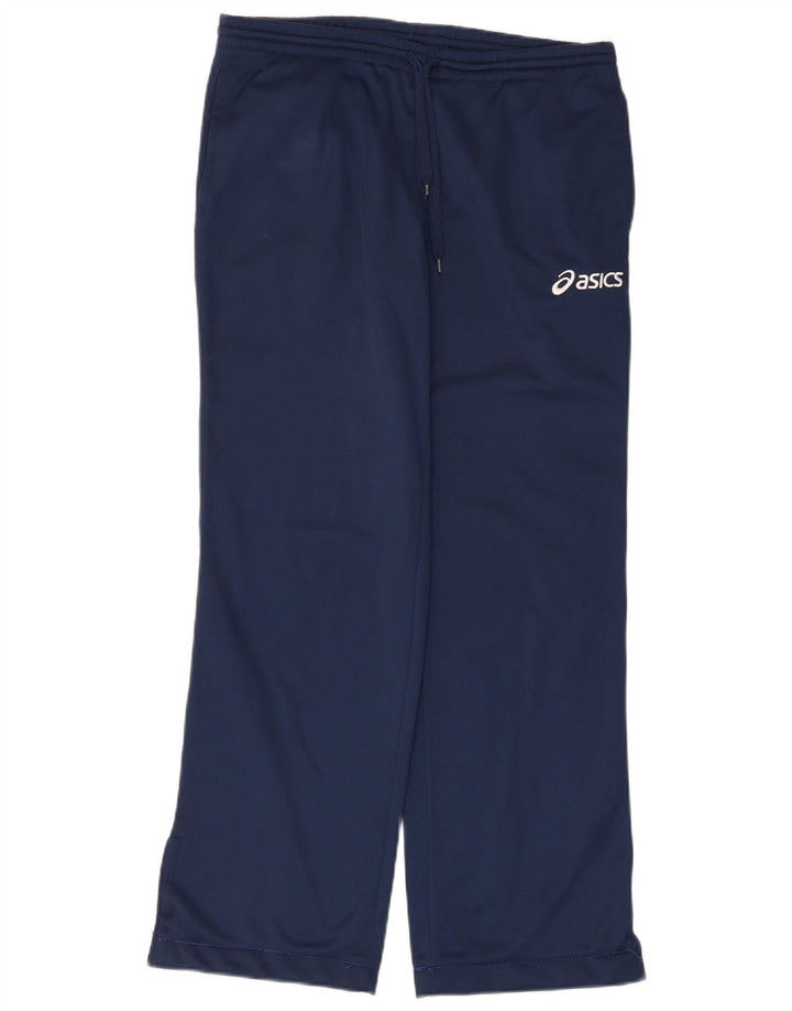 Pantalón De Chándal Asics Hombre Medio Azul Marino Poliéster