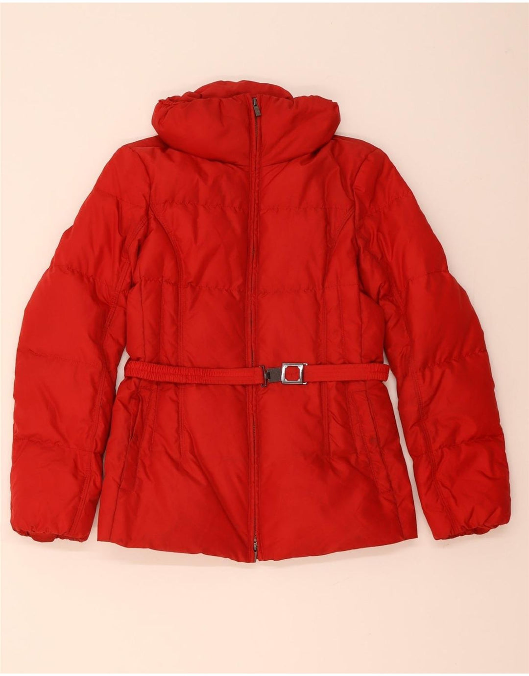 Armani Collezioni Chaqueta acolchada para mujer IT 44 Medium Red