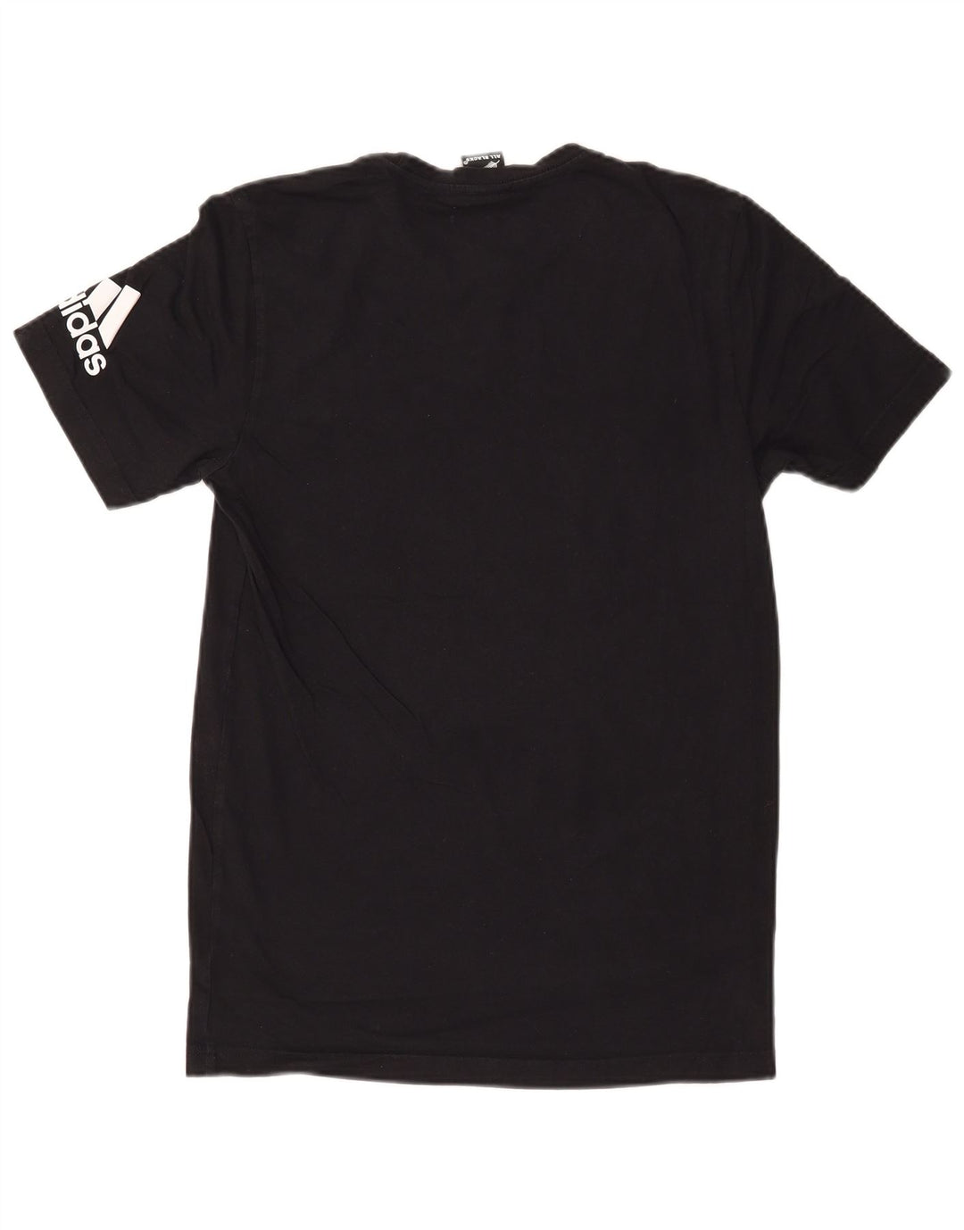Adidas Mens All Blacks Graphic Camiseta Top Pequeño Negro