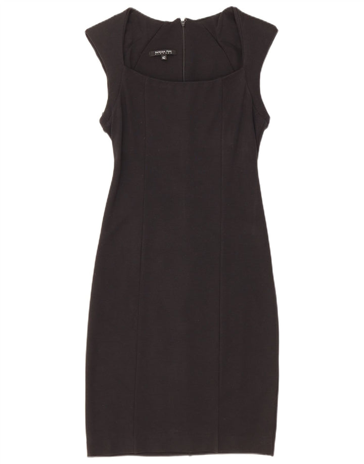 Patrizia Pepe Vestido tubo para mujer IT 42 Viscosa negra mediana