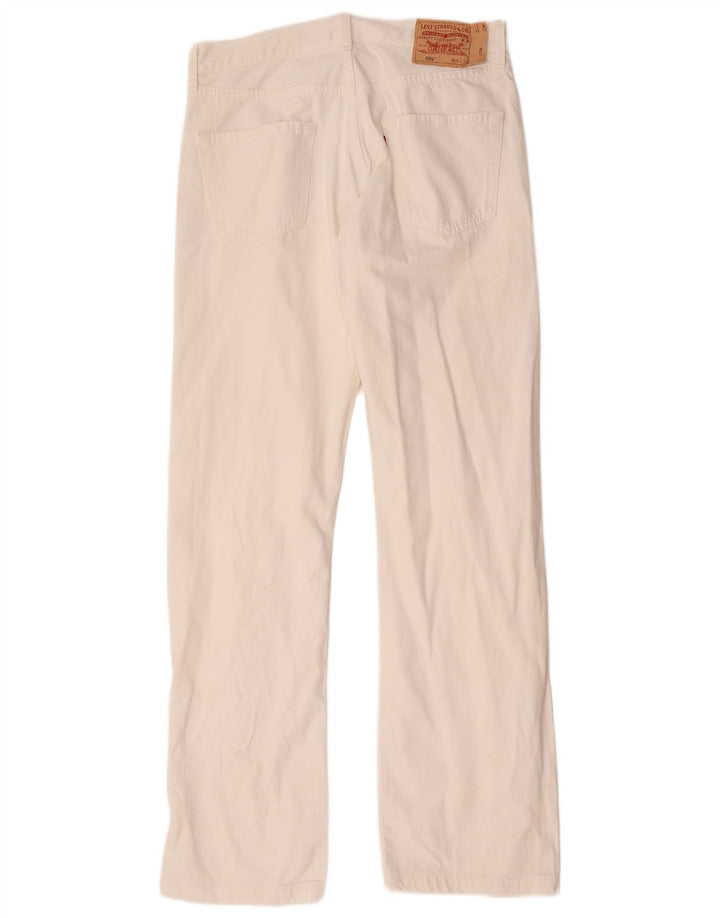 Levi's Jeans rectos 501 para hombre W34 L33 Algodón blanco