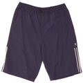 Pantalones cortos deportivos ADIDAS para hombre grande poliéster azul marino