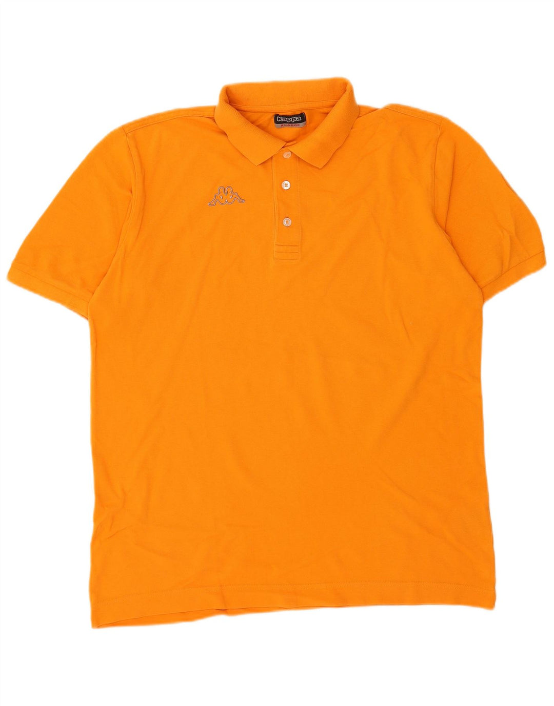 Kappa Polo Hombre XL Naranja Algodón