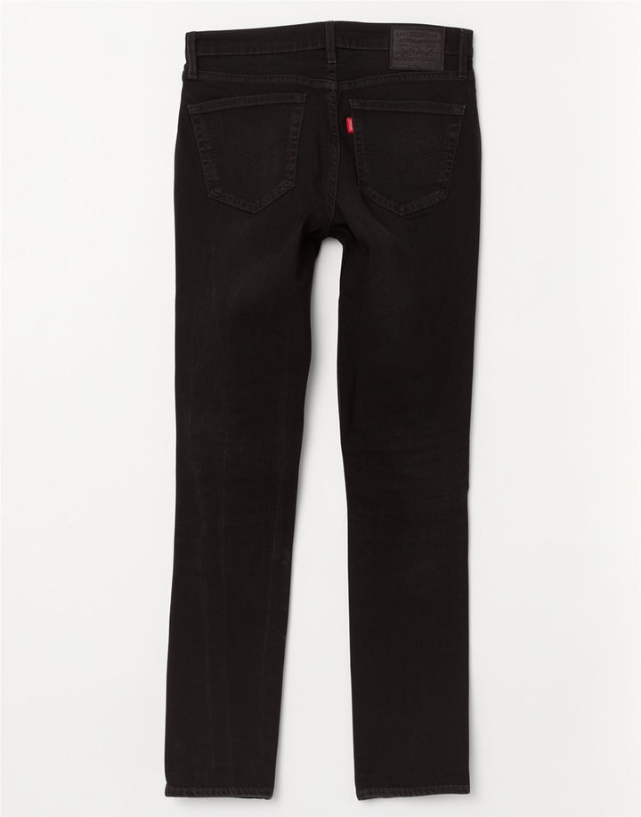 Levi's Hombre 511 Slim Jeans W32 L34 Algodón Negro